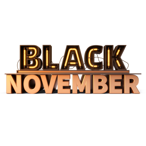 —Pngtree—november gold textured black_6855079